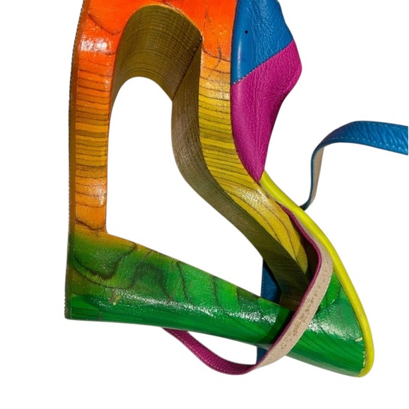 Steve Madden Multicolor Wedges - Picture 3 of 7